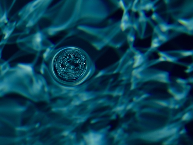 bublina na vodě